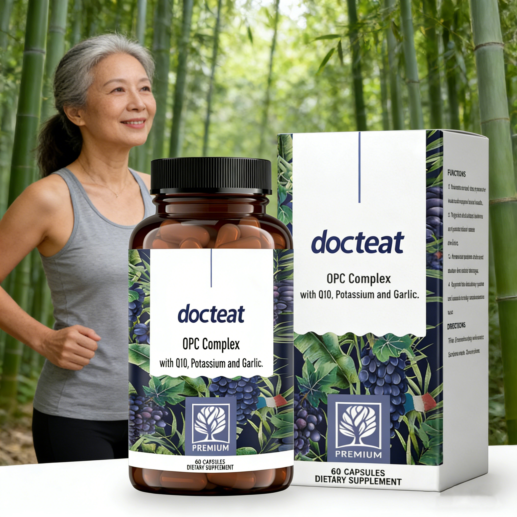 Nutrition In Fitness - DOCTEAT Cardiovascular Health Capsules Maintain Heart