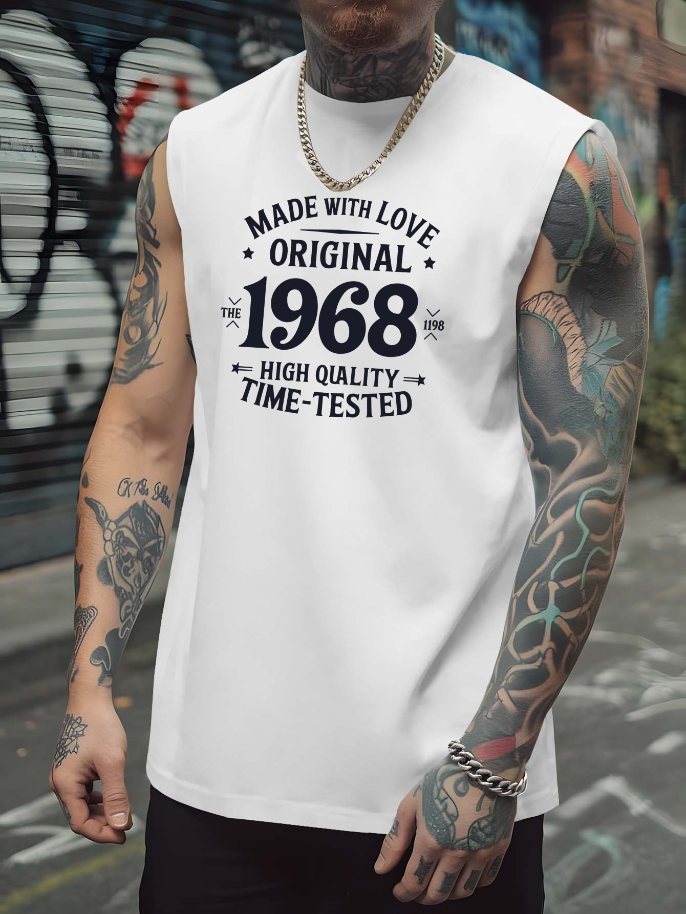 Men's loose sports vest, summe – Fitness & Nutrition Lab Bewertung und Preis