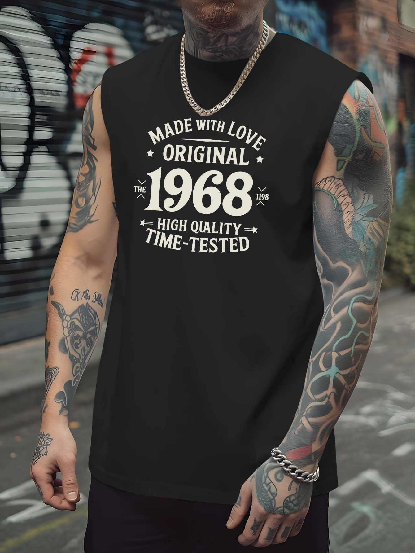 Men's loose sports vest, summe – Fitness & Nutrition Lab Bewertung und Preis