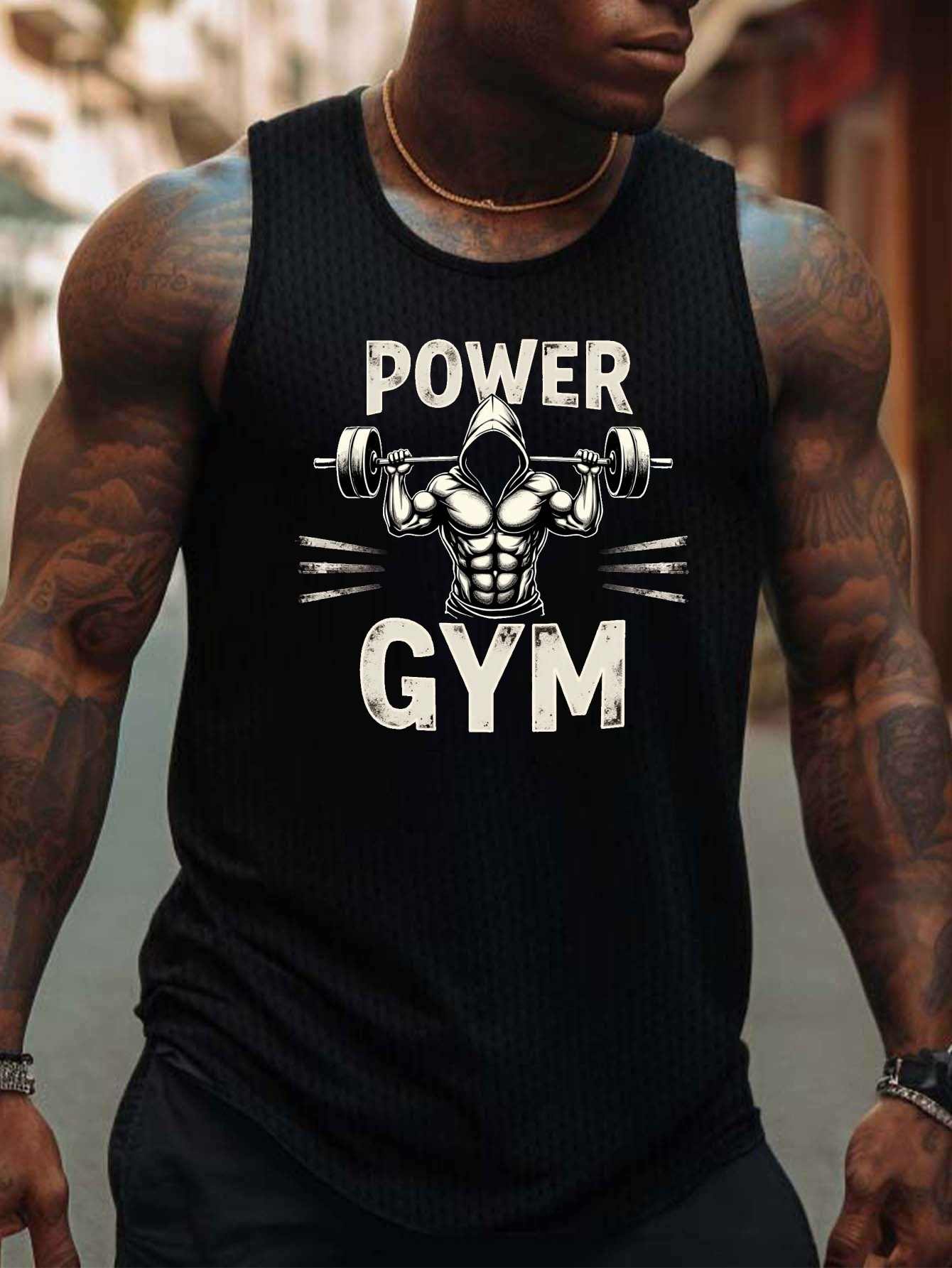 Men's Barbell Print Tank Top - – Fitness & Nutrition Lab Bewertung und Preis