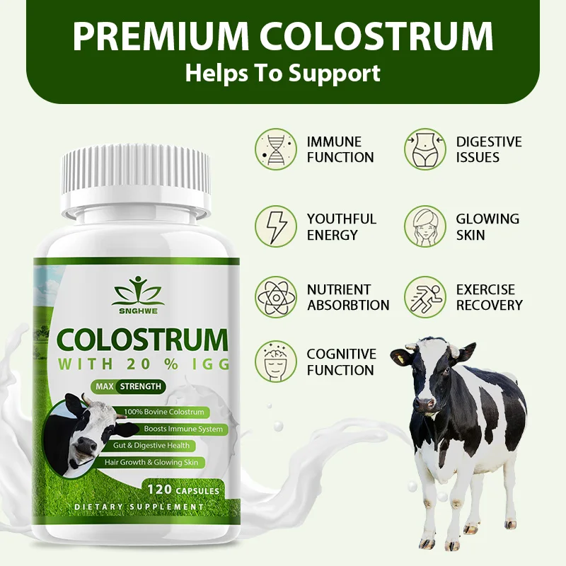 Grass Fed Colostrum Powder Sup – Colostrum Bovine Powder Bewertung und Preis