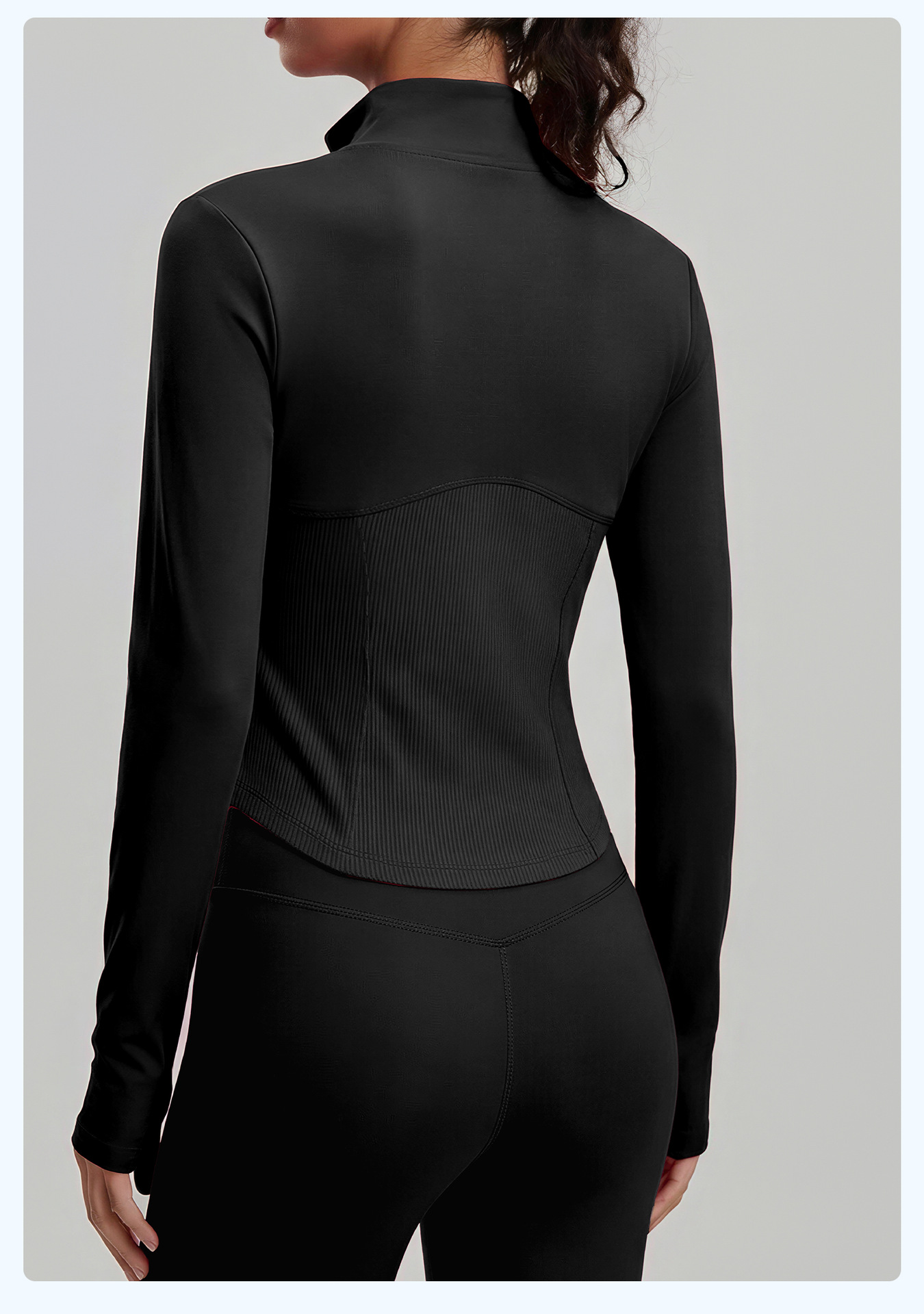 Women's Long Sleeve Zip Jacket – Fitness & Nutrition Lab Bewertung und Preis