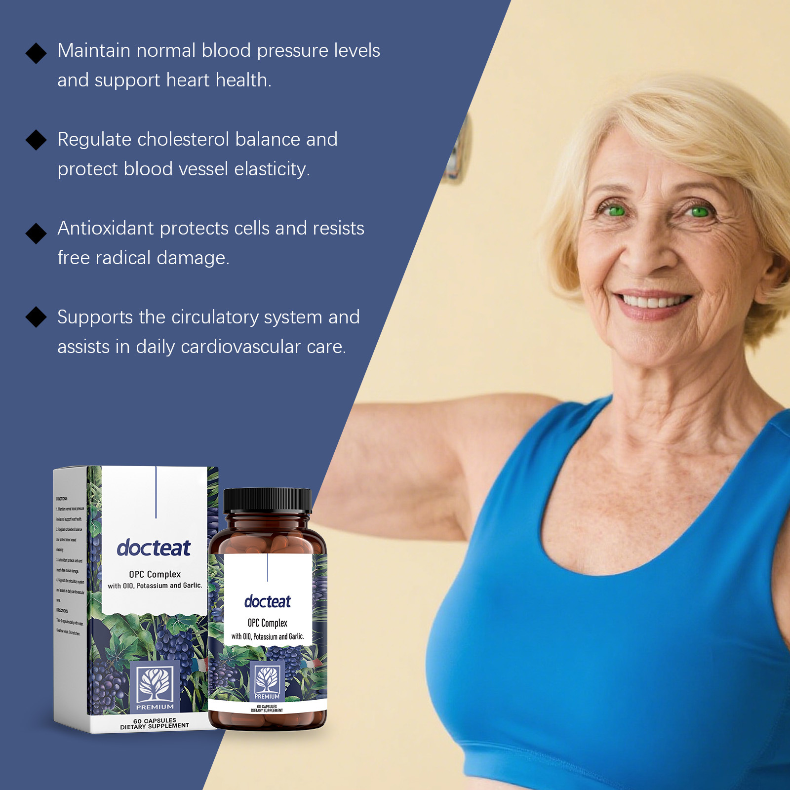 DOCTEAT Cardiovascular Health  – Nutrition In Fitness Bewertung und Preis