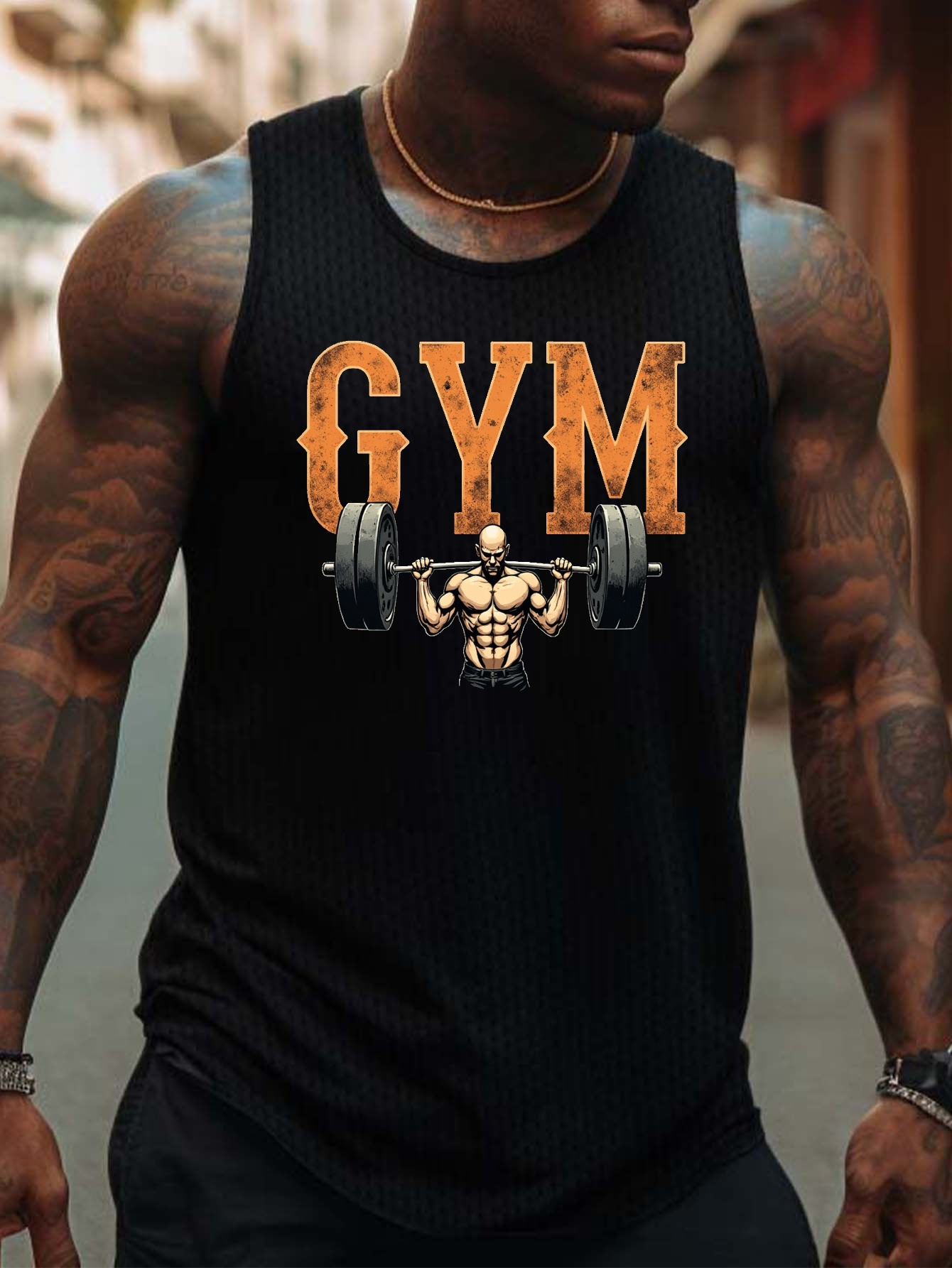 Men's fitness vest with fitnes – Fitness & Nutrition Lab Bewertung und Preis