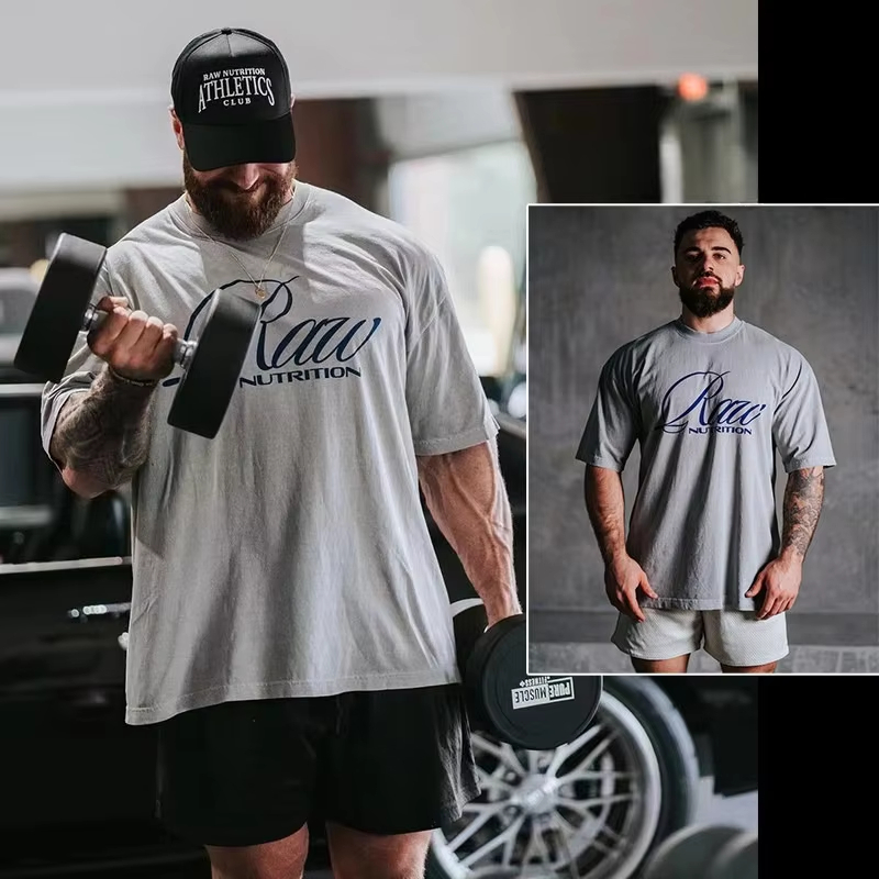 Men's Neutral Tone Gym T-Shirt – Nutrition In Fitness Bewertung und Preis