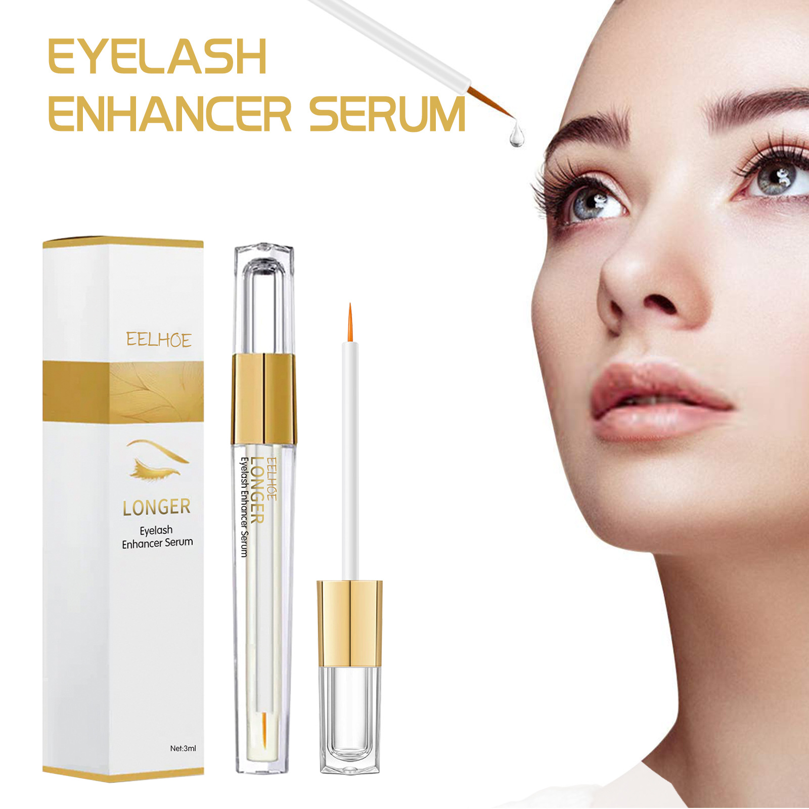 Eelhoe 3ml Eyelash Growth Seru – Lifted Nutrition & Fitness Reviews Bewertung und Preis
