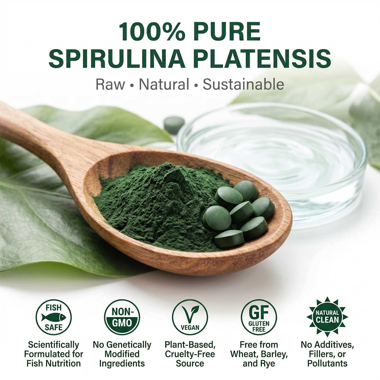 High Purity Spirulina Tablets  – Spirulina Tablet Organic Bewertung und Preis